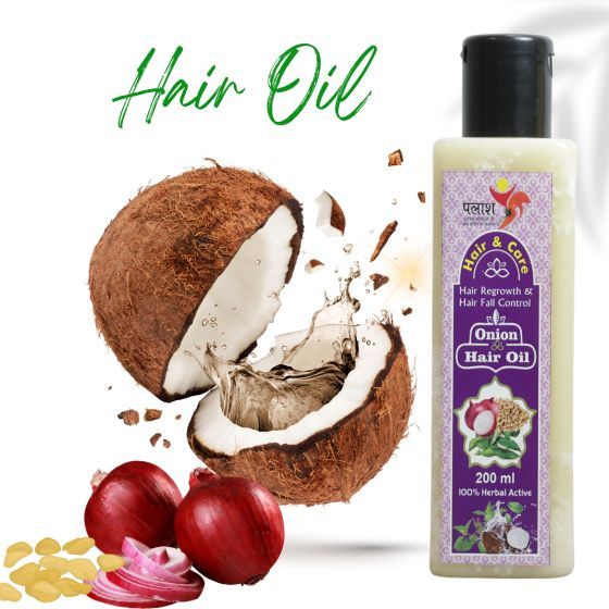 Palash Onion Hair Oil – 200ml | Saras Aajeevika