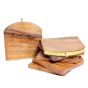 Wooden & Brass Kettle Shape Coaster